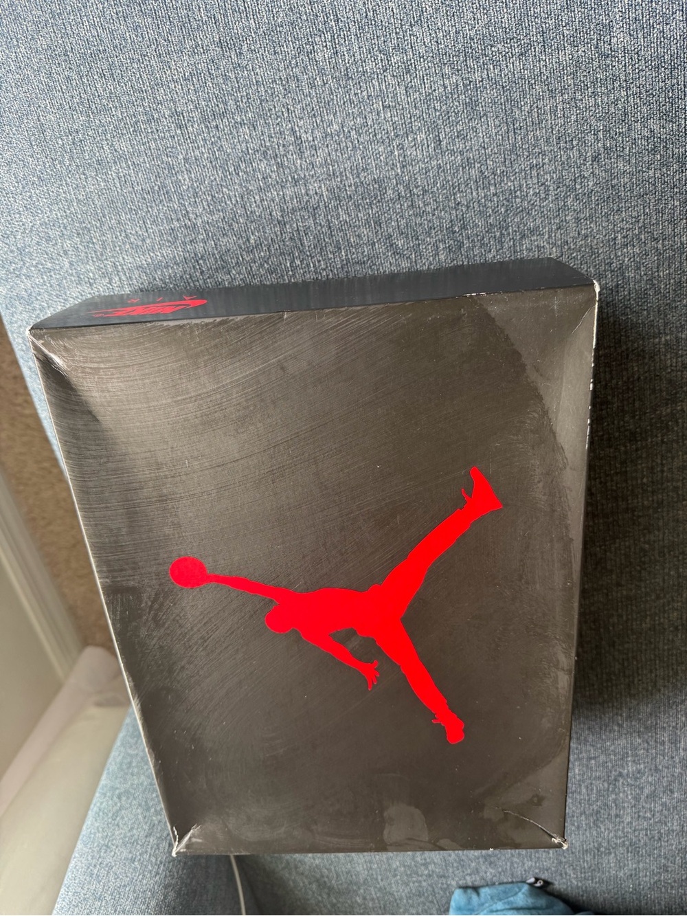 Jordan 3’s- Men Black Cement - Picture 4 of 5